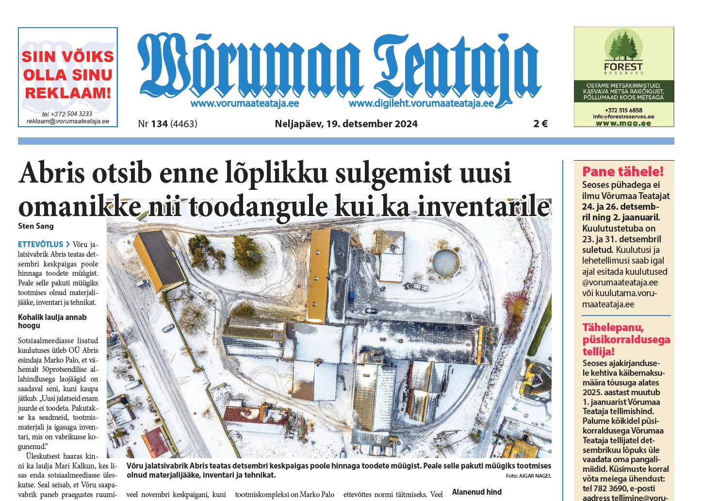 19. detsembri digileht 2024